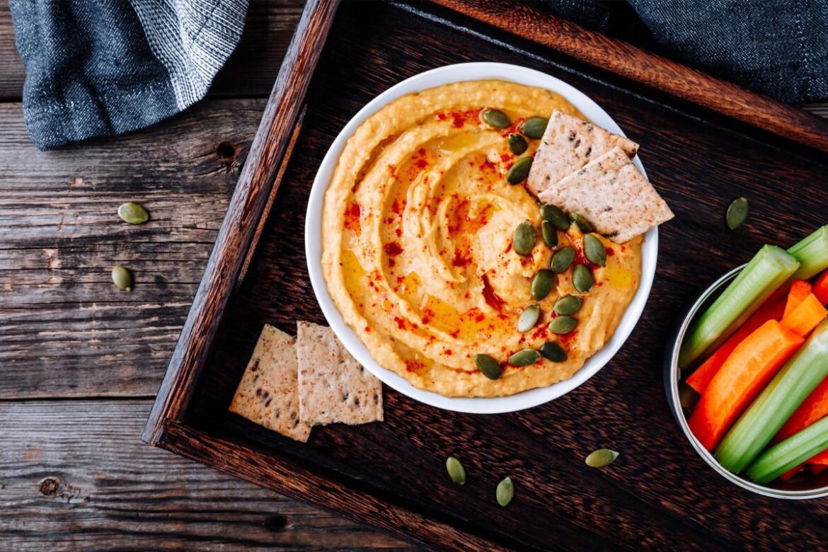 Creamy Pumpkin Hummus